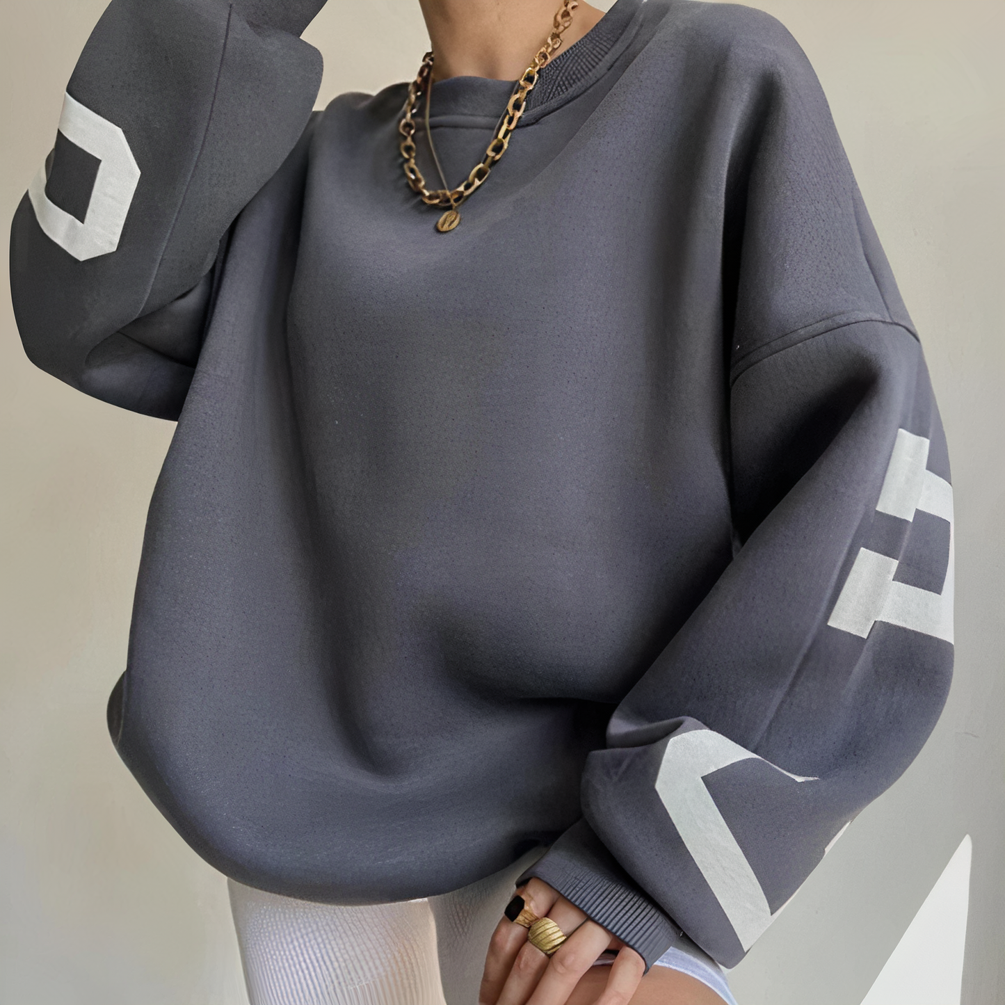 Dames Oversized Trui "CHICAGO" | Tijdloze Streetstyle Comfort & Luxe Warmte