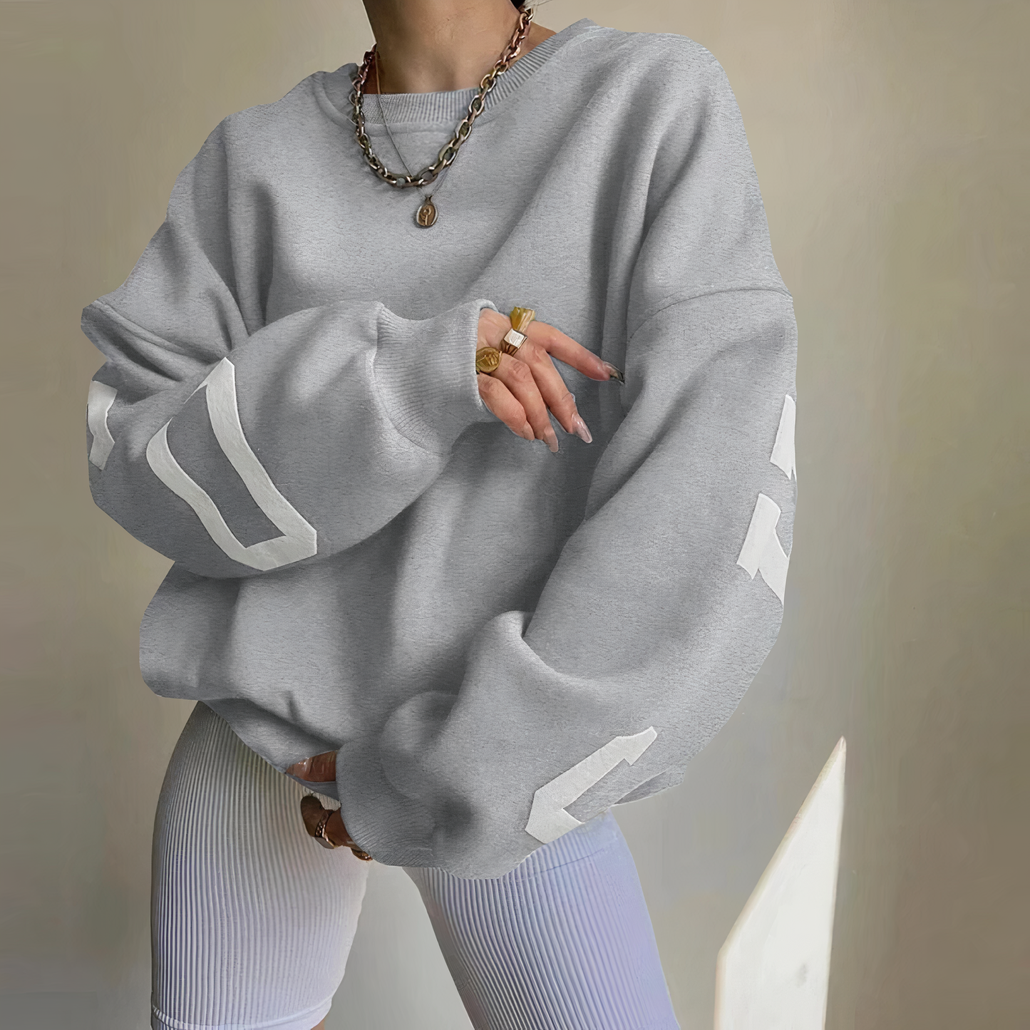 Dames Oversized Trui "CHICAGO" | Tijdloze Streetstyle Comfort & Luxe Warmte