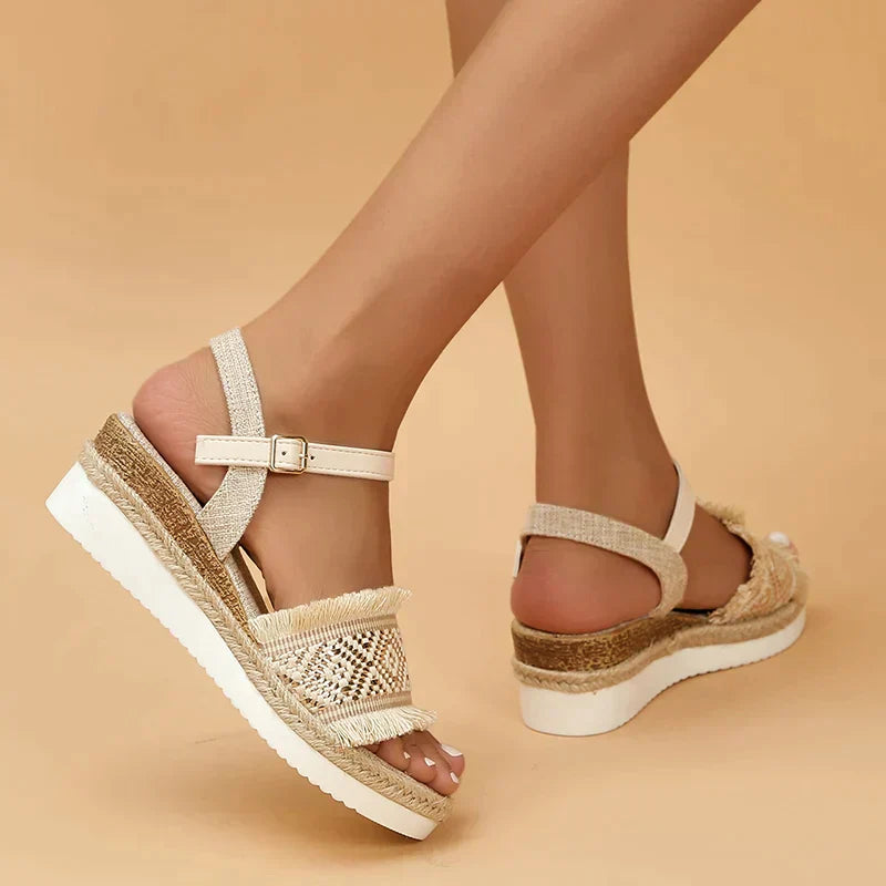 NORI | Comfortabele Zomer Sandalen Voor Dames Met Ibiza Style - Luchtig, Stevig & Stijlvol