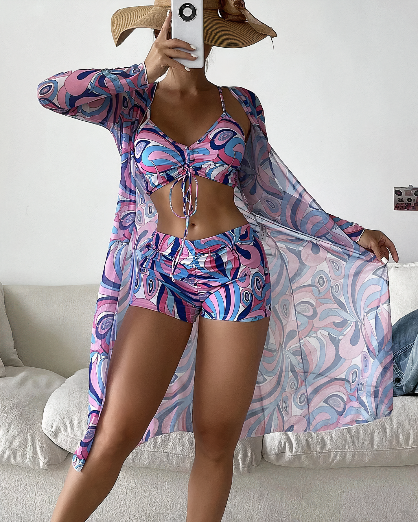 VAYLA | 3-Delige Zomer Bikini Set Dames – Trendy & Comfortabel