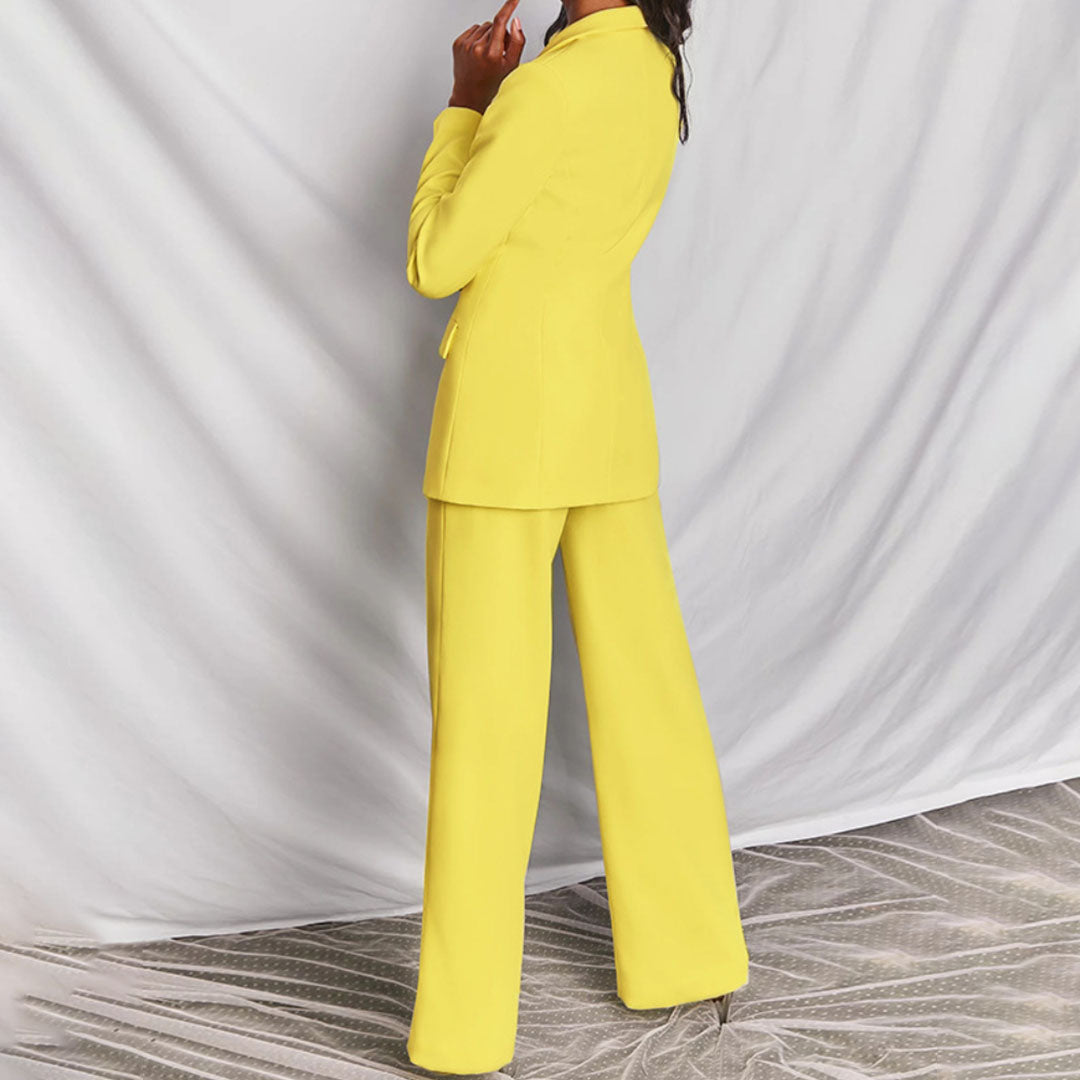 VELINA | Blazer & Broekenset Voor Dames – Elegant, Comfortabel & Perfect Voor Werk Of Gelegenheid