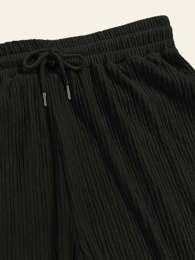 MISUKO | Luchtige Dames Zomerset Met Ribstructuur – Comfortabel, Casual & Ideaal Voor Warme Dagen