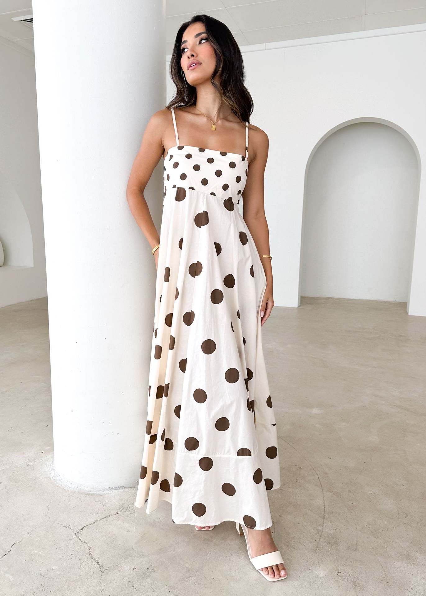 CHANTAL | Zomerse Maxi Jurk Voor Dames Met Grafische Print - Ibiza Style & Comfortabel