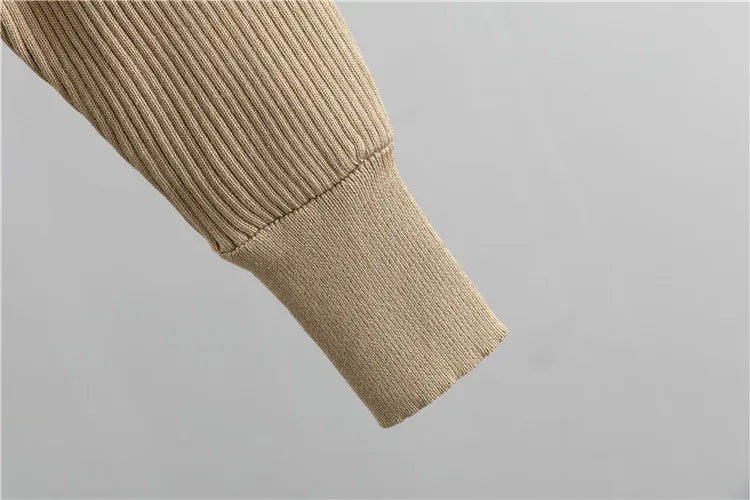 ILONA | Gebreide Joggerset Voor Dames Met Gekruiste Damestrui – Flatterend, Comfortabel & Casual-Chic Voor Elke Dag