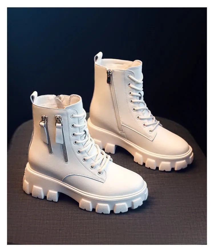 MARTEN | Hoge Elegante Dameslaarzen Met Ritssluiting – Stoer, Comfortabel & Stijlvol