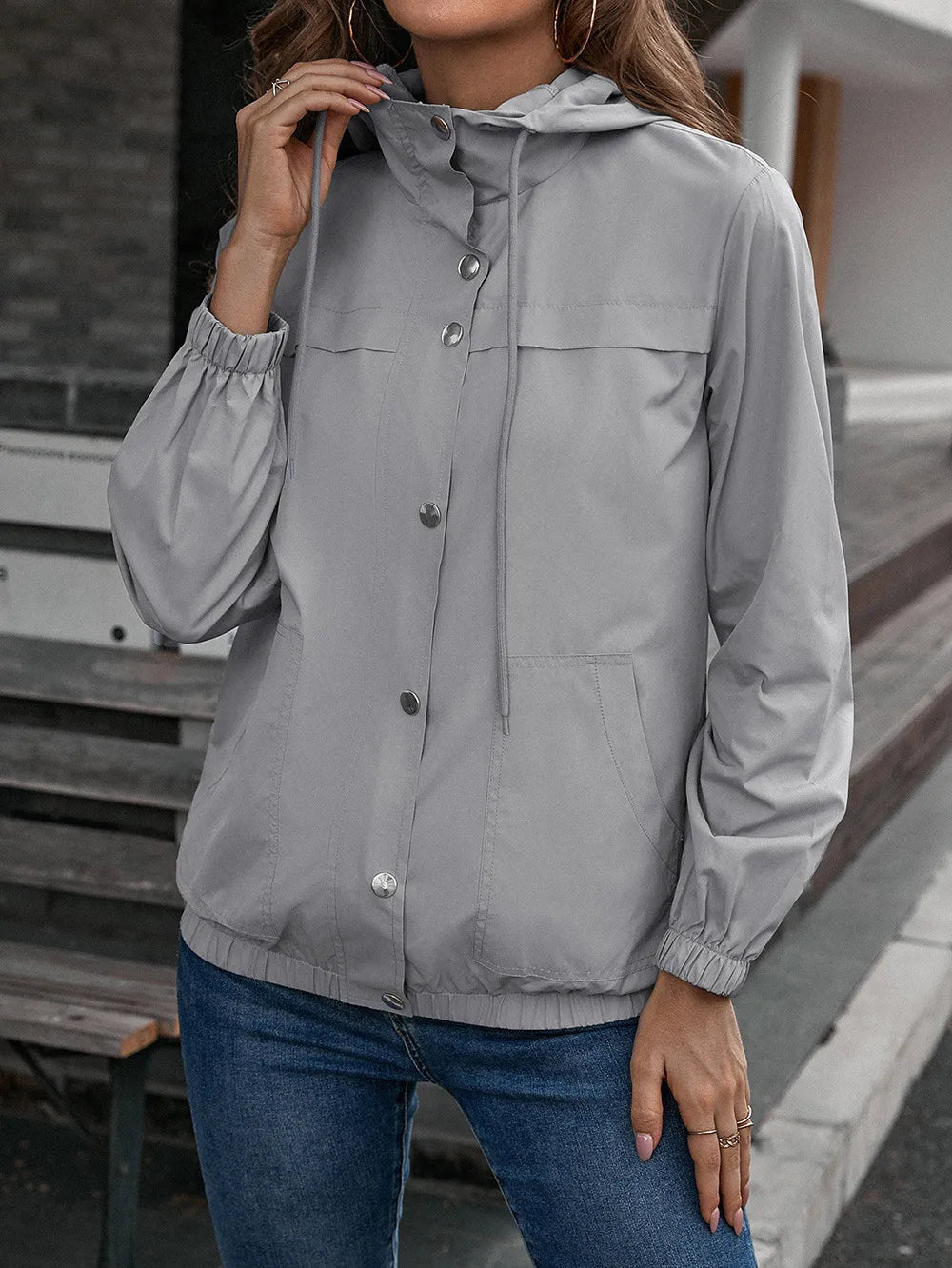 MIRELLA | Dames Waterdichte Trenchcoat – Functioneel, Modern & Ideaal Voor Buitenactiviteiten