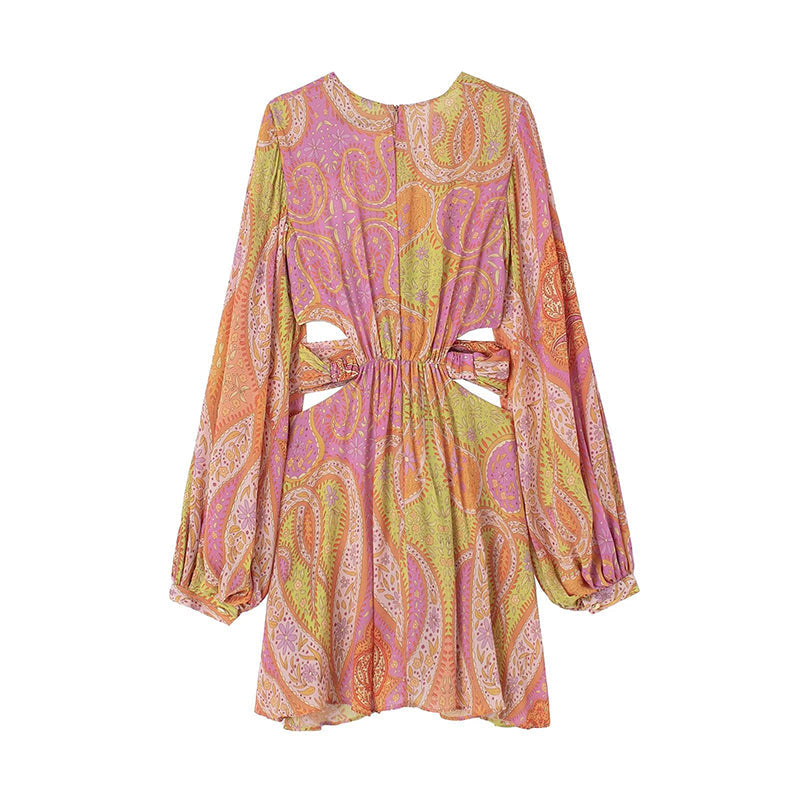 KAILANI | Boho Zomerjurk Voor Dames met Cique V-Hals & Open Details