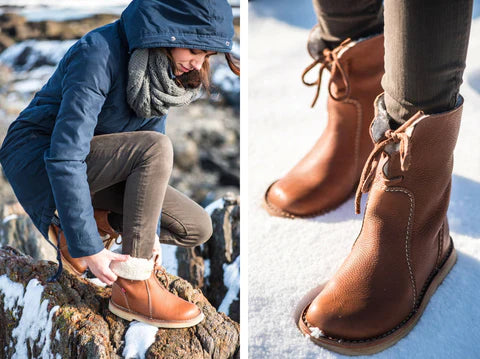 ELENA | Waterdichte Dames Fleece Laarzen Met Wollen Voering – Unieke Duurzaamheid & Ultiem Wintercomfort