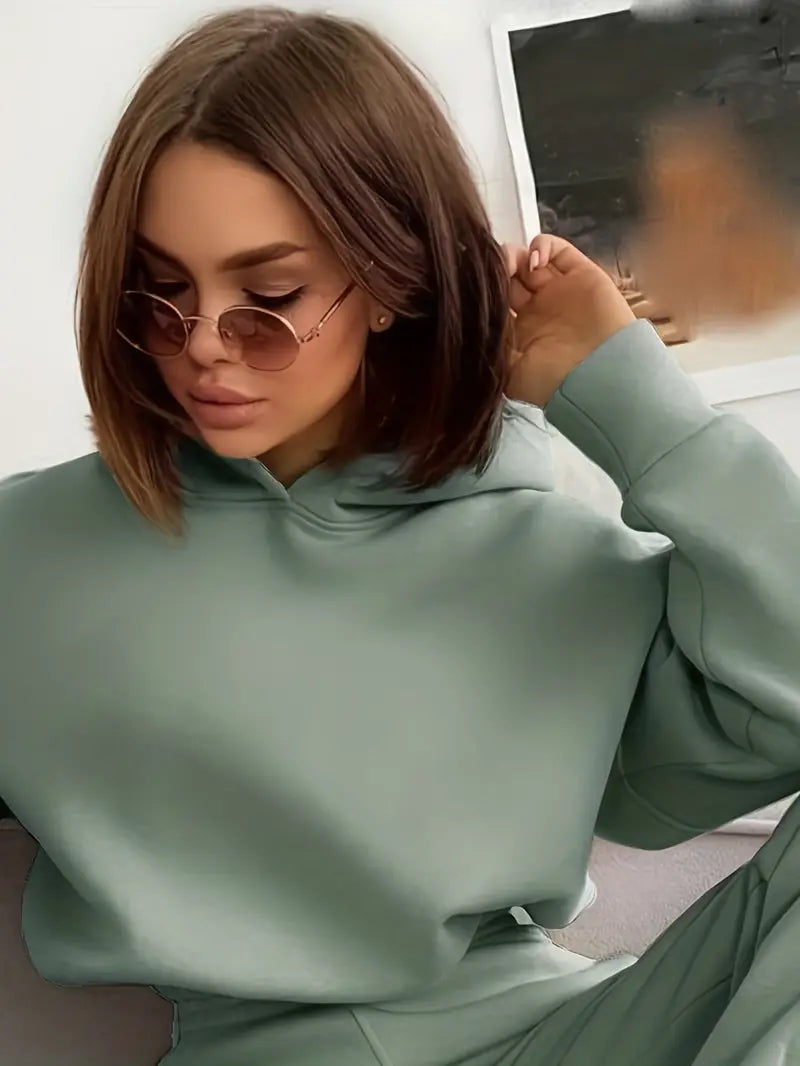 LANA | Dames Oversized Joggingset Met Hoodie – Ultiem Comfort Voor Thuis & Onderweg