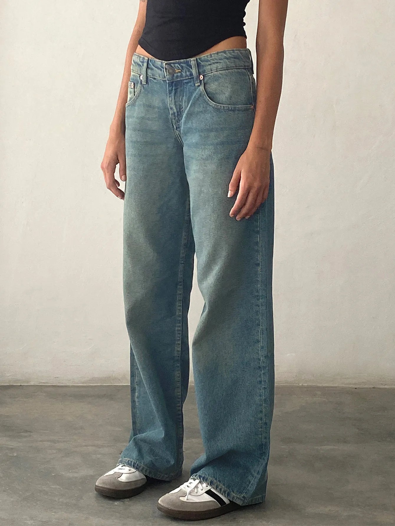 ROXY | Low-Rise Dames Jeans in Y2K Stijl – Comfortabel, Trendy & Flatterend!
