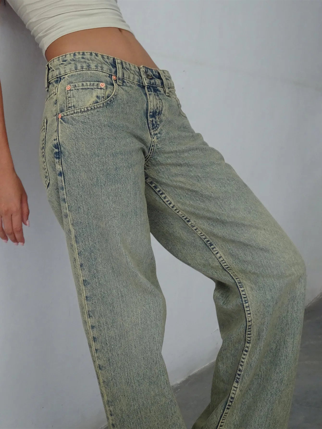 ROXY | Low-Rise Dames Jeans in Y2K Stijl – Comfortabel, Trendy & Flatterend!