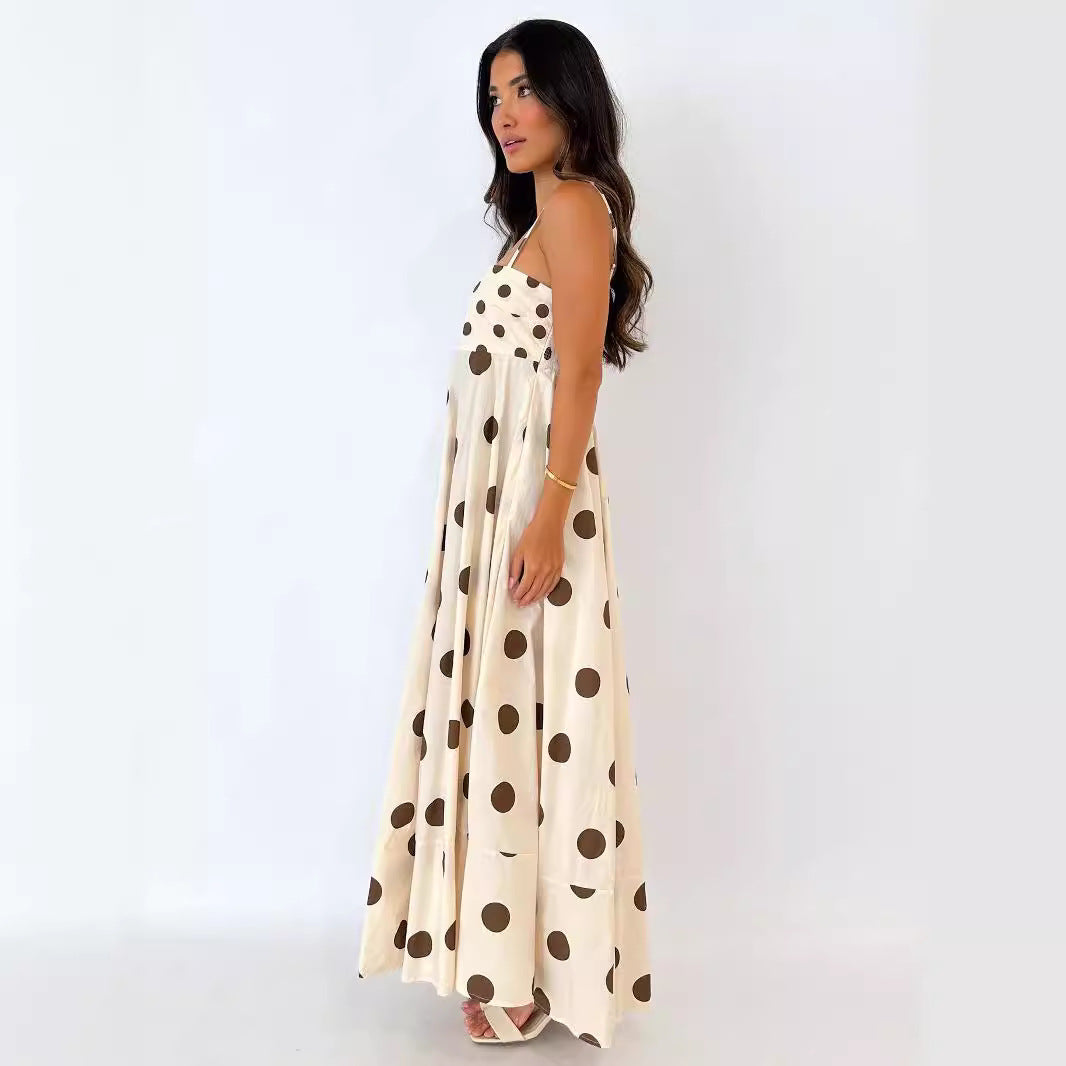 CHANTAL | Zomerse Maxi Jurk Voor Dames Met Grafische Print - Ibiza Style & Comfortabel