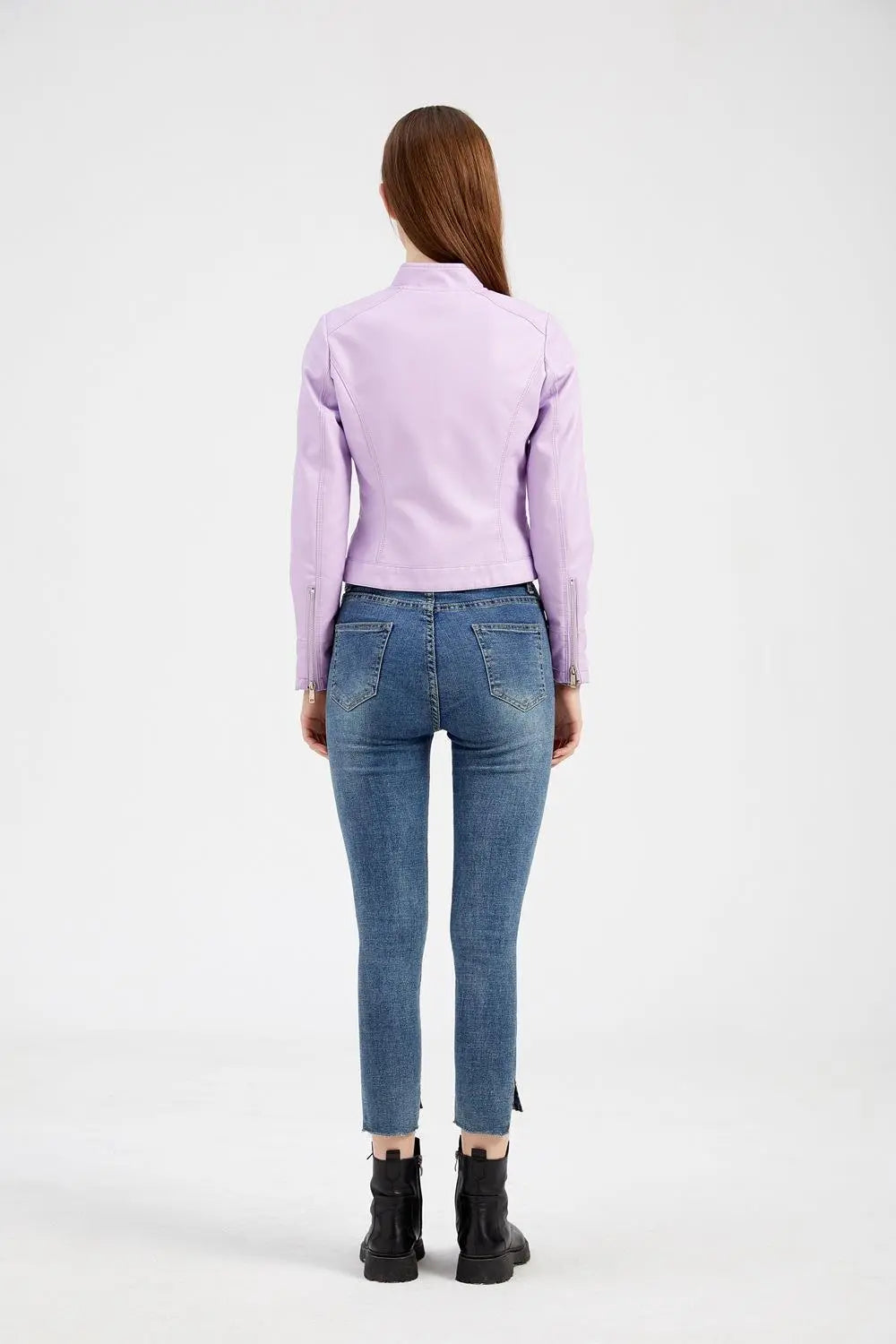 Elegante Leren Jas Voor Dames – Tijdloos, Duurzaam & Comfortabel
