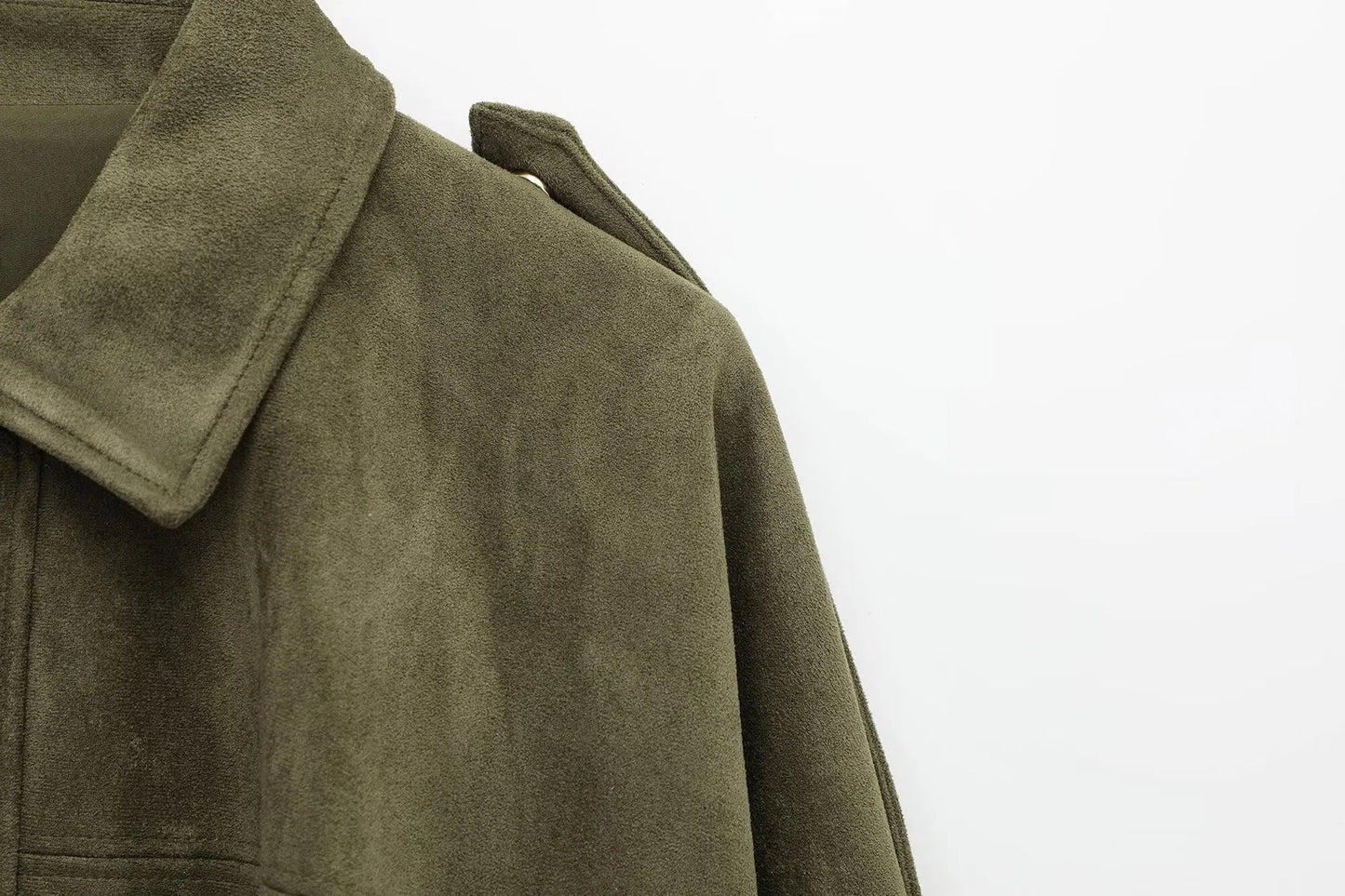 ISLA | Oversized Suède Dames Jas – Warm, Elegant & Perfect Voor Het Najaar