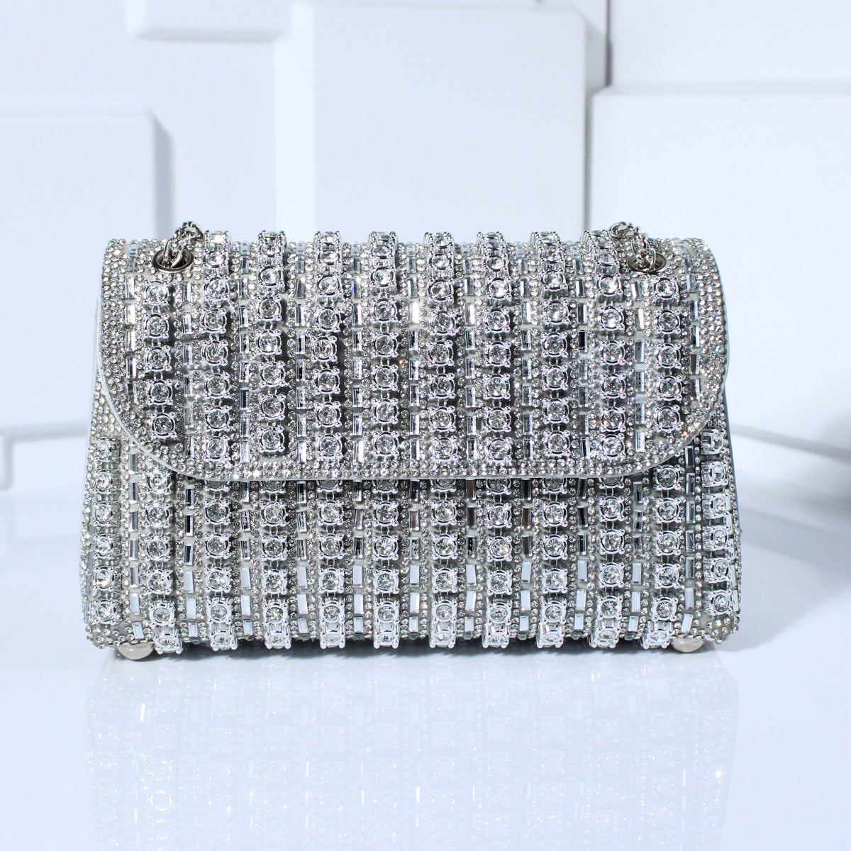 EVELYN | Diamond Clutch Bag