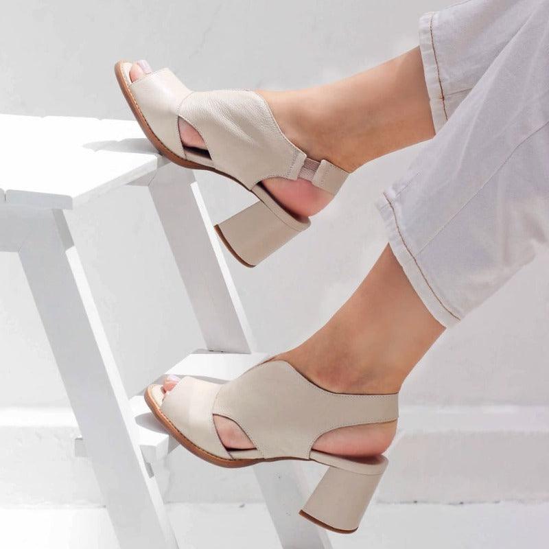 PIEN | Comfortabele Hak Sandalen Voor Dames - Tijdloos, Comfort & Style