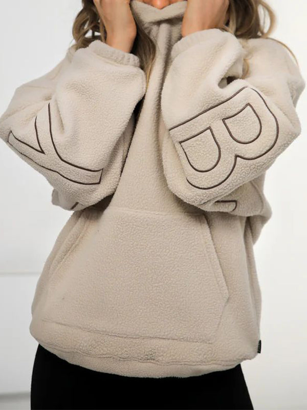 Dames Teddy Hoodie | Oversized Streetstyle Warmte Met Iconische 90s Vibe