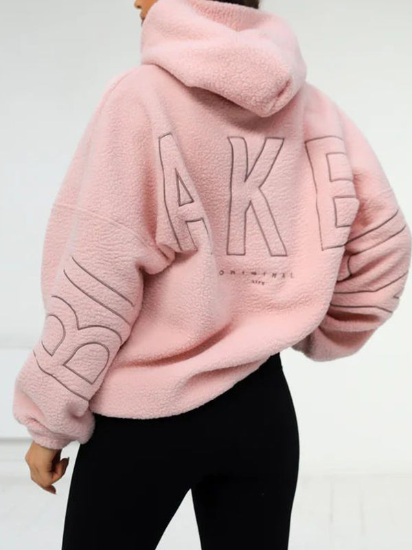 Dames Teddy Hoodie | Oversized Streetstyle Warmte Met Iconische 90s Vibe