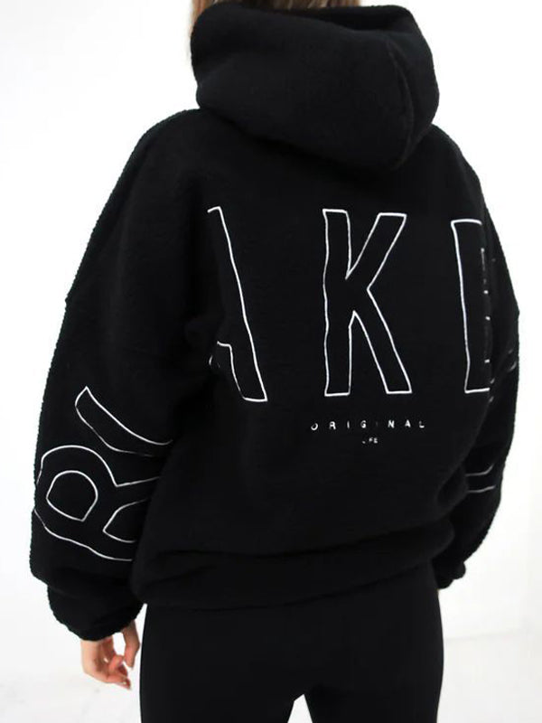 Dames Teddy Hoodie | Oversized Streetstyle Warmte Met Iconische 90s Vibe