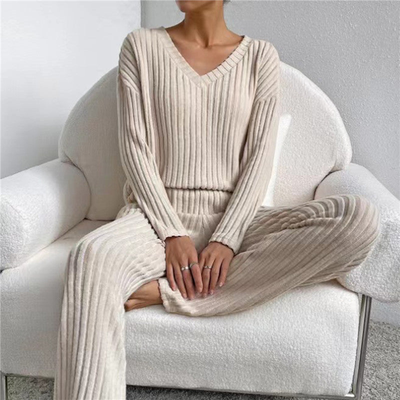 2-Delig Lounge-Set voor Dames – Herfstcomfort En Stijl In Eén Outfit