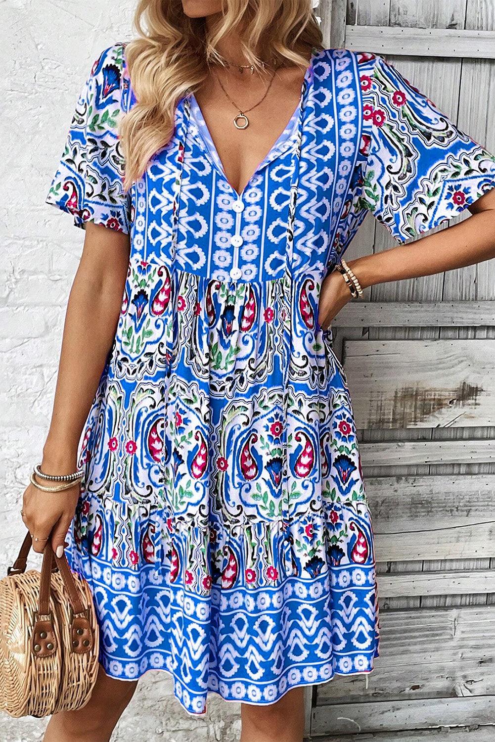 LUCIANA | Boheemse Zomerjurk Voor Dames - Ademend & Luchtig