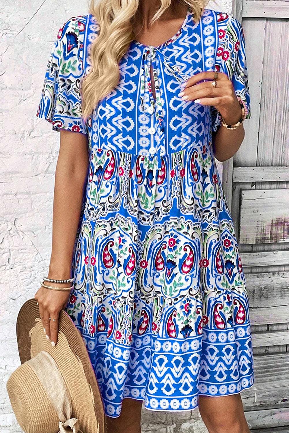 LUCIANA | Boheemse Zomerjurk Voor Dames - Ademend & Luchtig