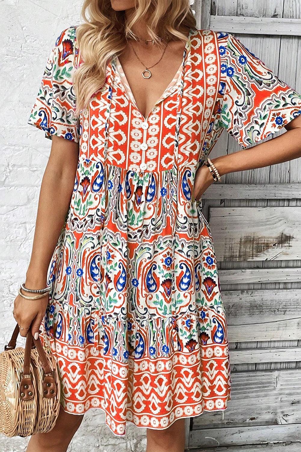 LUCIANA | Boheemse Zomerjurk Voor Dames - Ademend & Luchtig