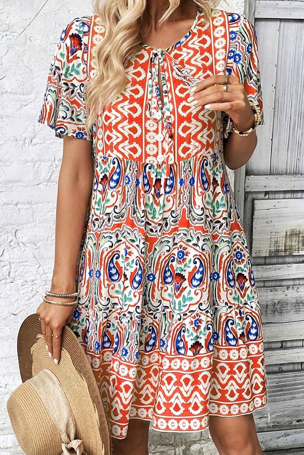 LUCIANA | Boheemse Zomerjurk Voor Dames - Ademend & Luchtig