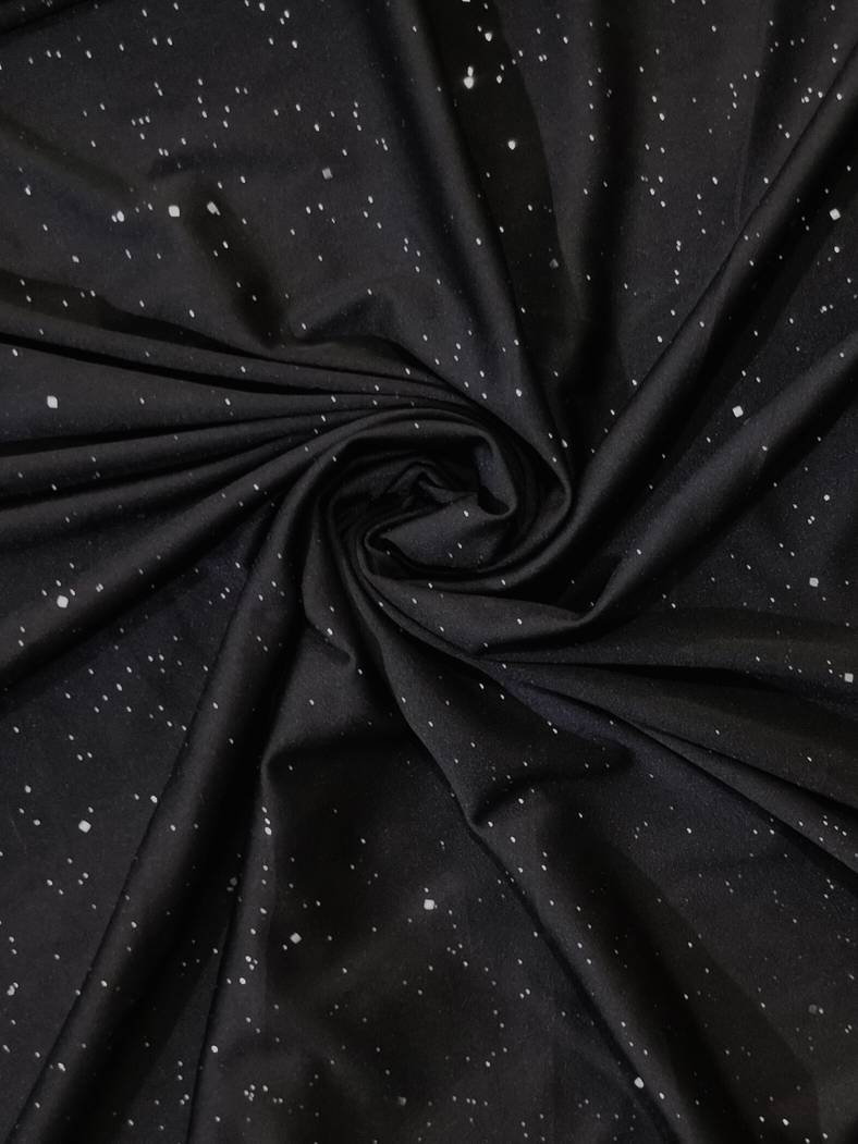 EVA | Flared Broek Voor Dames In Glitterstof – Glamoureus, Comfortabel, Opvallend