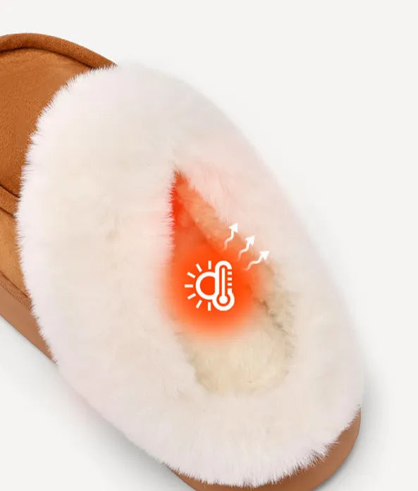 ELIN | Warme Dames Pantoffels Met Faux Fur Voering – Zacht, Knus & Ideaal Voor Koude Dagen