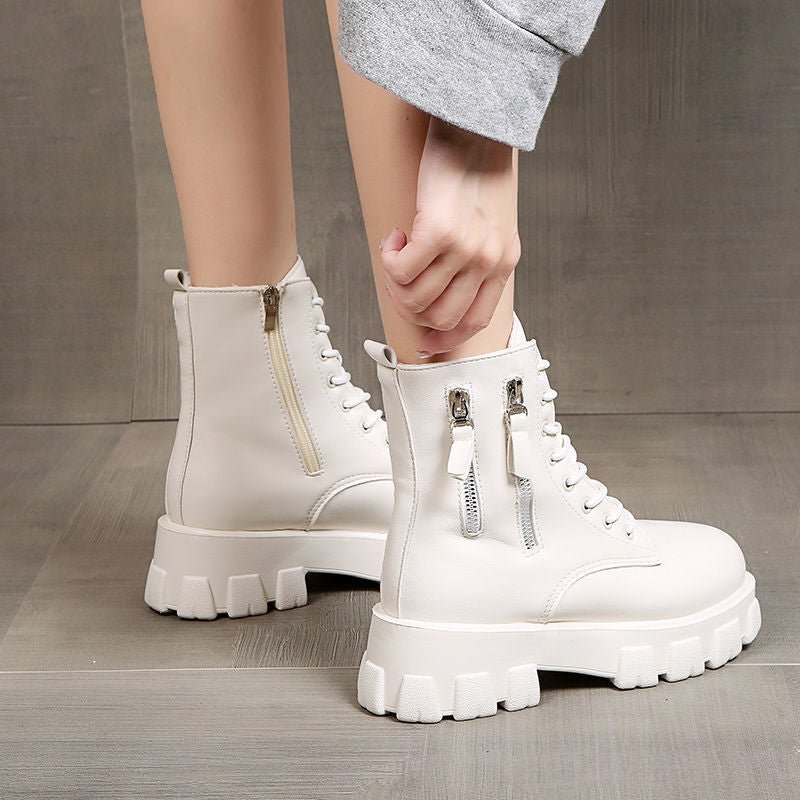 MARTEN | Hoge Elegante Dameslaarzen Met Ritssluiting – Stoer, Comfortabel & Stijlvol