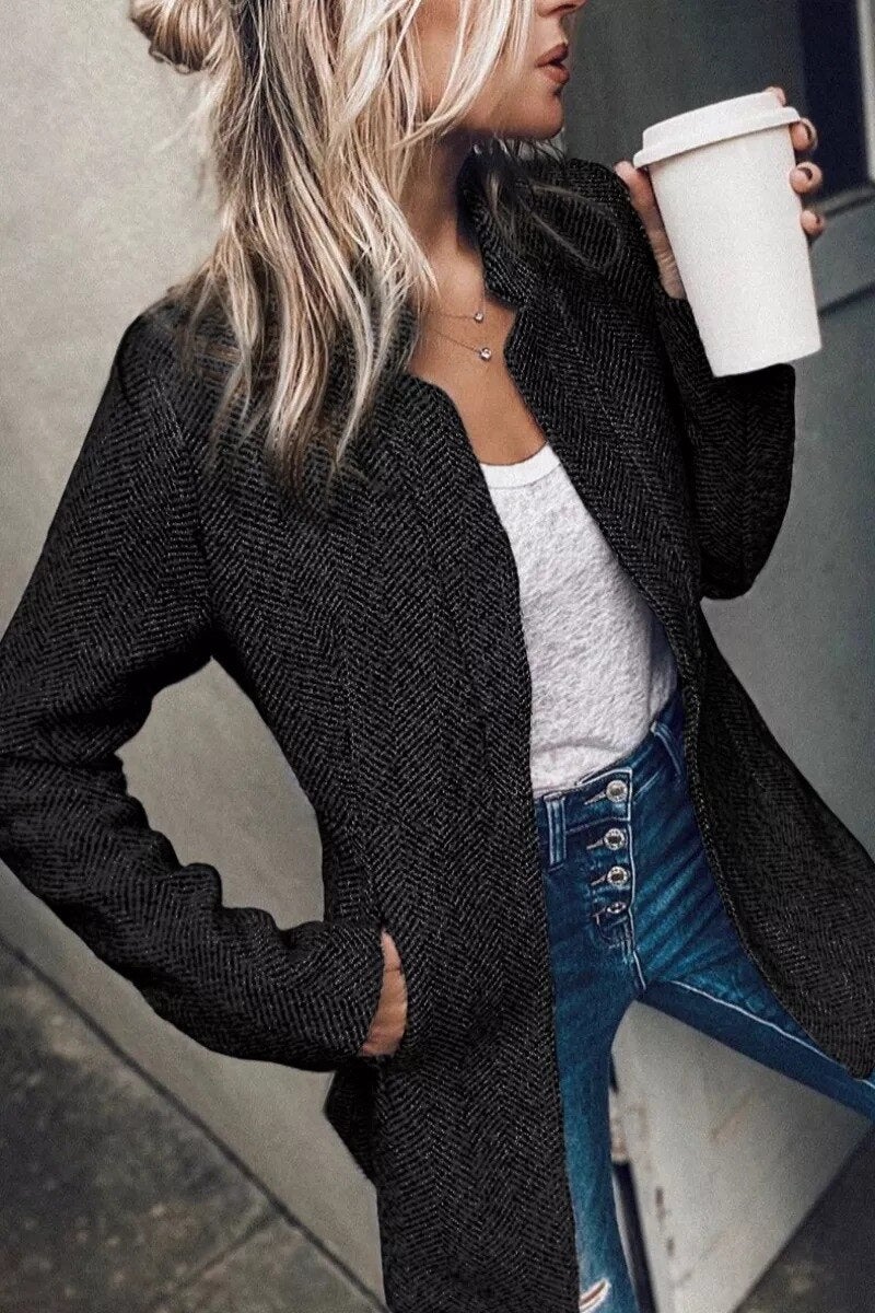 MAUDE | Lange Trenchcoat Voor Dames – Chic, Comfortabel & Perfect Voor Het Tussenseizoen