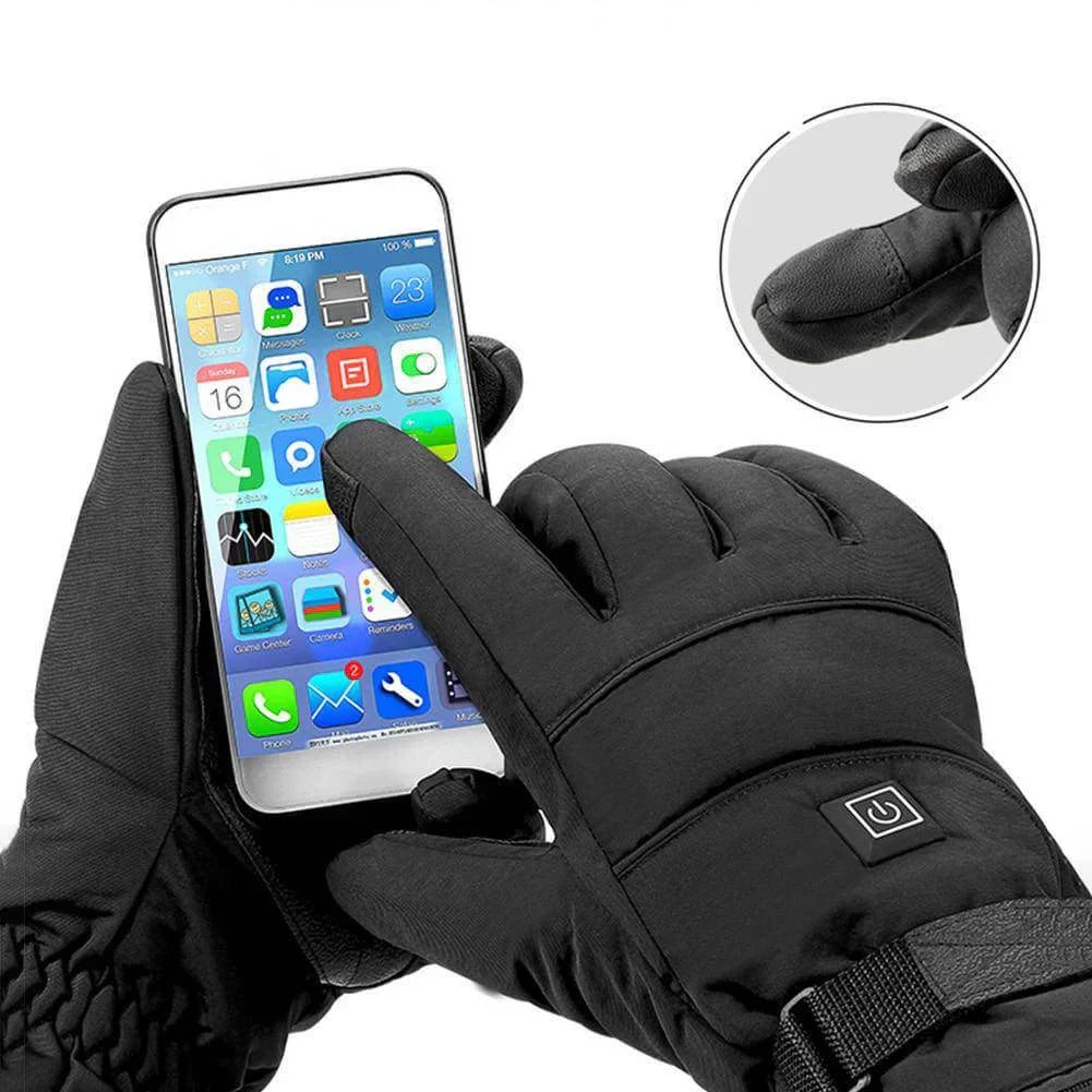 Elektrisch Verwarmde Handschoenen | Waterdicht, Oplaadbaar & Touchscreen Geschikt