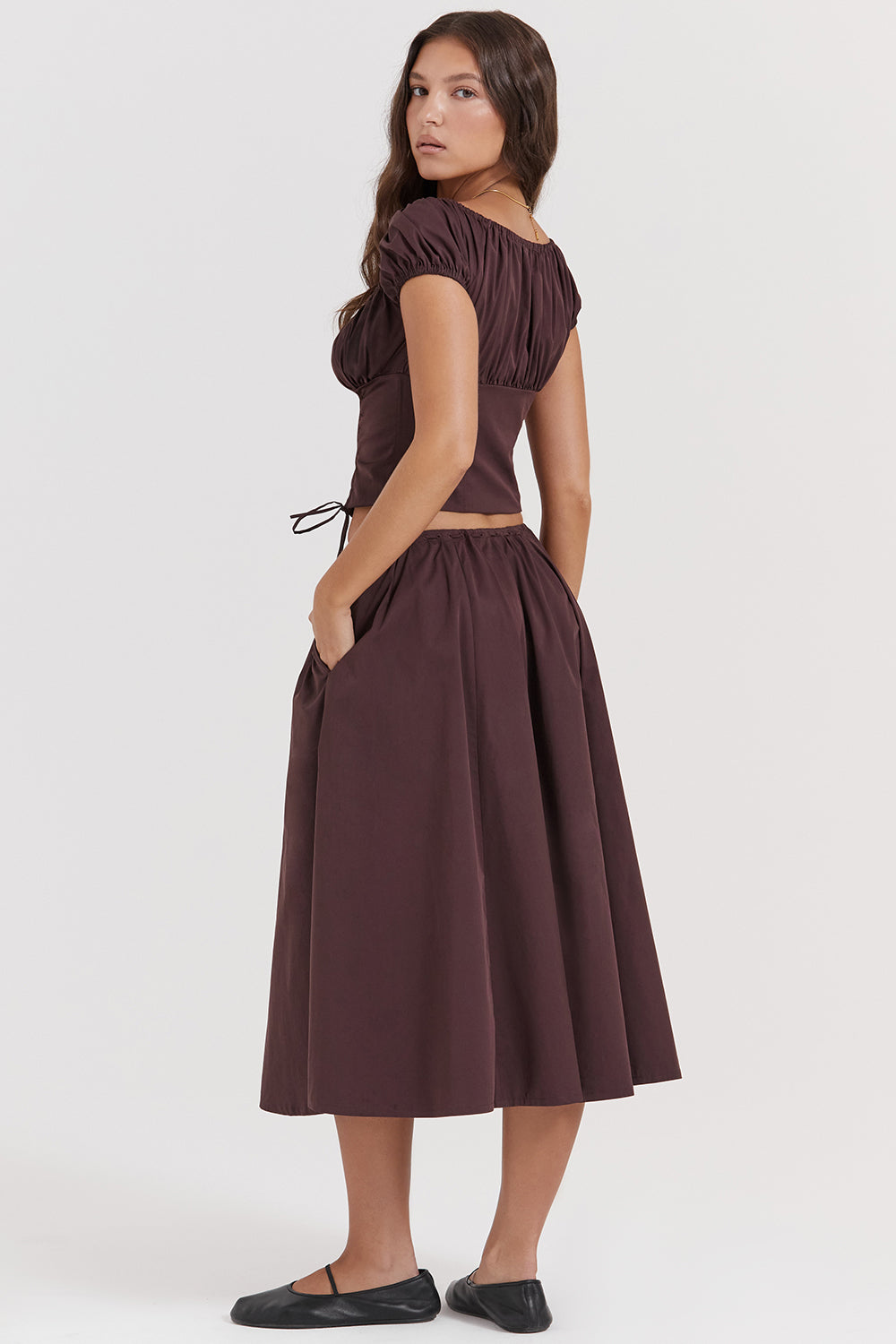 ALBA | Elegante 2-Delige Set Voor Dames - Top + Rok - Stijlvol & Modieus