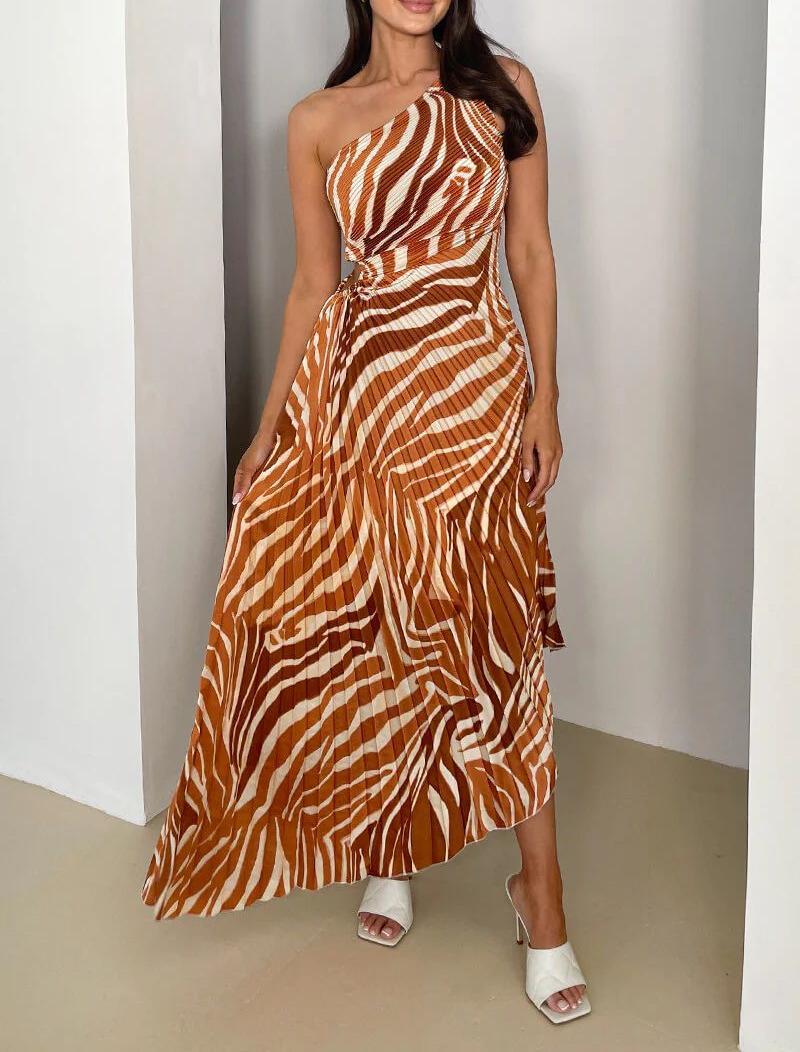 INEZ | One-Shoulder Jurk – Uniek, Modern & Luxueus!