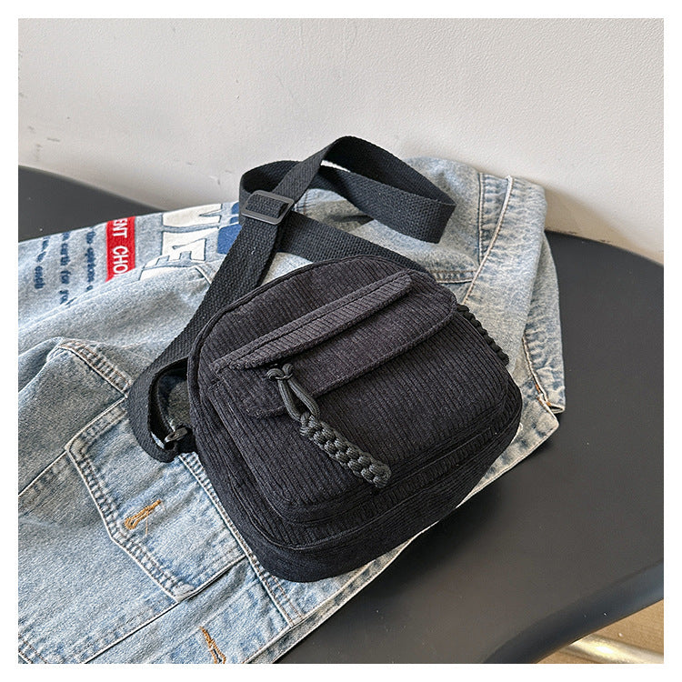 AMAYA | Ribbed Crossbody - Compact, Modieus & Functioneel