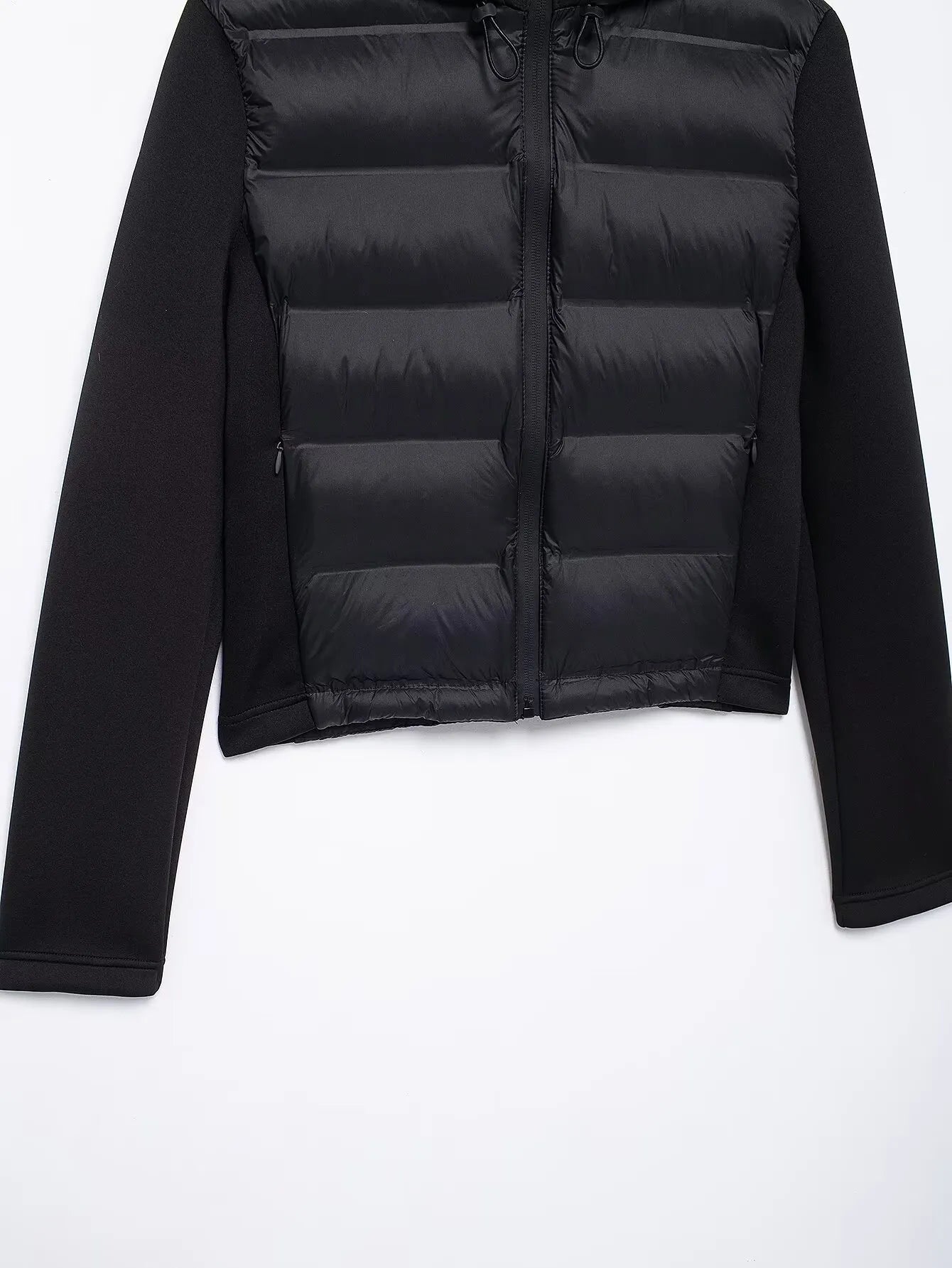 MILA | Damesjas Met Softshell Mouwen & Gewatteerd Body – Warm, Comfortabel & Ideaal Voor Herfst En Winter