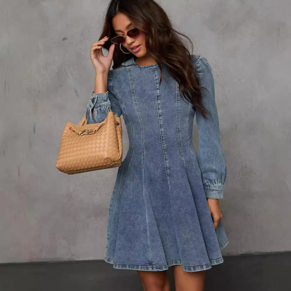 RUBY | Denim Jurk – Casual, Modieus & Onweerstaanbaar!