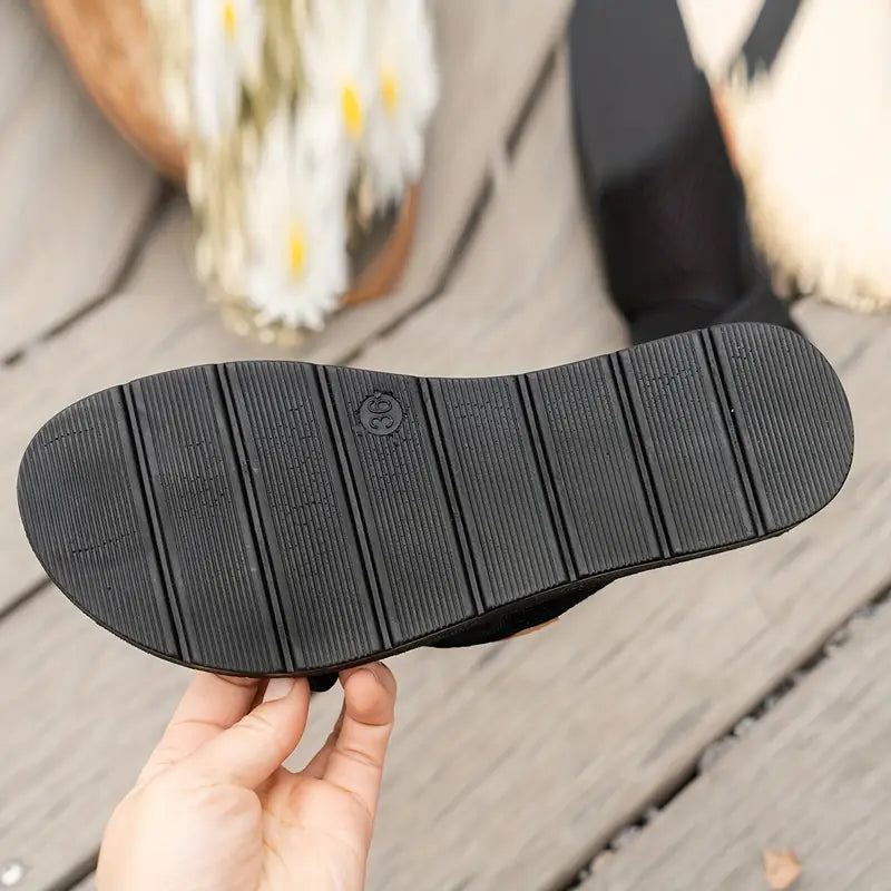 MAE | Luchtige Ergonomische Dames Slippers Met Verhoogde Hak – Ademend, Comfortabel & Ideaal Voor De Zomer