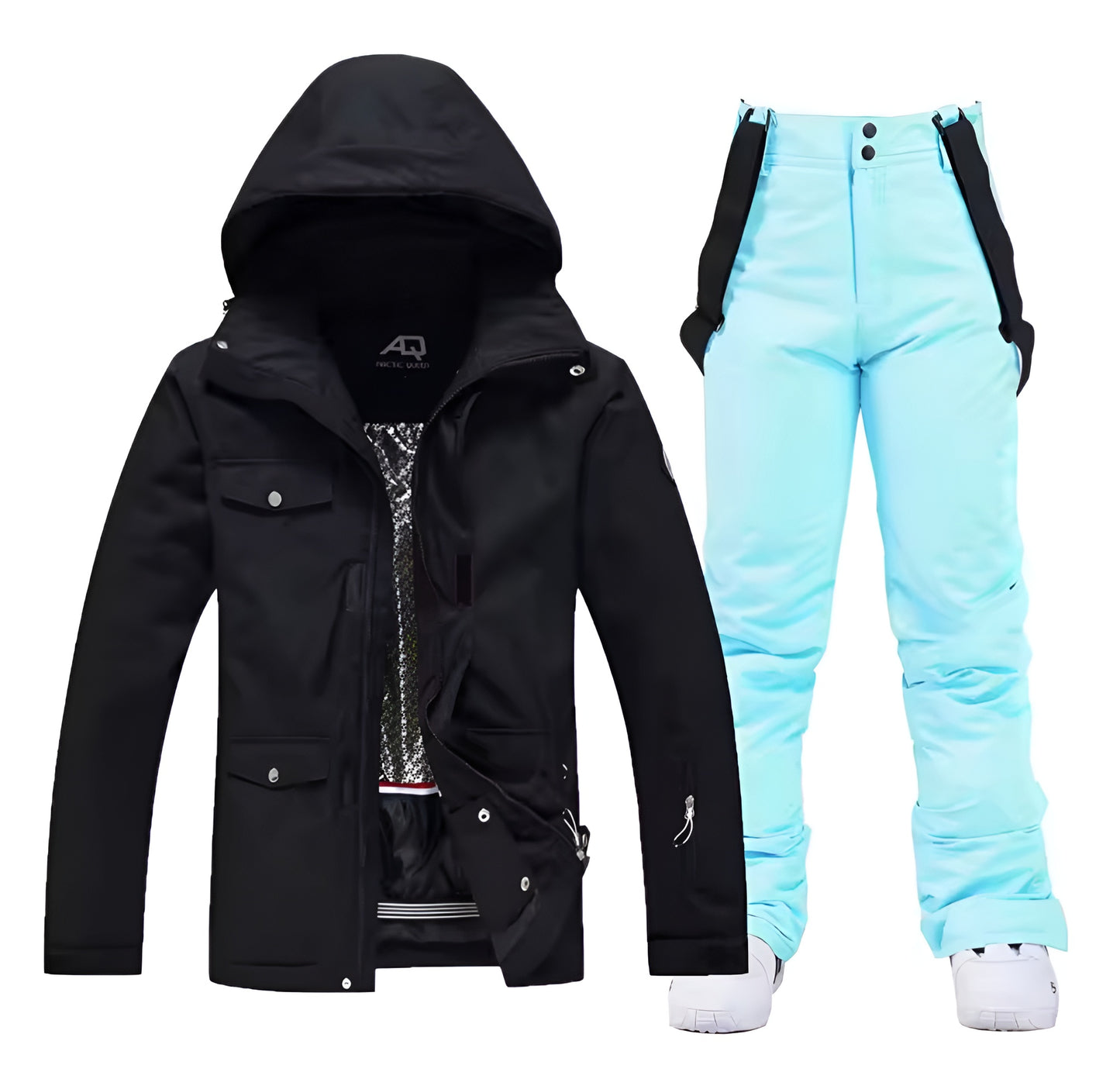 Dames Ski Jas + Ski Broek Set – Waterdicht, Winddicht & Stijlvol Voor De Wintersport