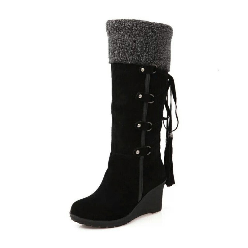 Winterlaarzen Met Bontvoering En Wedge Hak | Warm, Chic En Comfortabel
