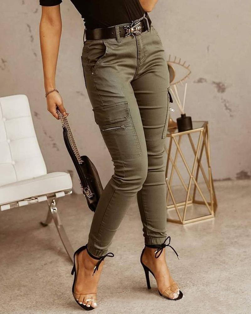 NAOMI | Dames Cargo Jeans – Praktisch, Trendy, Comfortabel