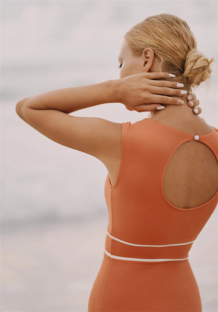 MABLIEGH | Elegante Dames Badpak – Flatterend, Stretchy & Perfect Voor Strand Of Zwembad