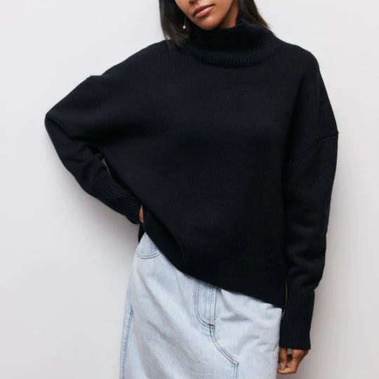 AMÉLIE | Oversized Dames Coltrui Van – Zacht, Warm & Tijdloos Voor De Koude Dagen