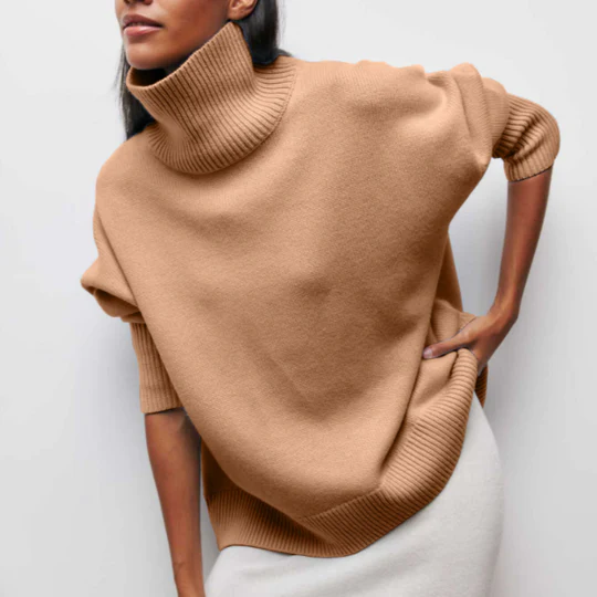 AMÉLIE | Oversized Dames Coltrui Van – Zacht, Warm & Tijdloos Voor De Koude Dagen