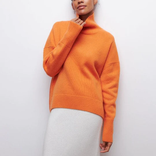 AMÉLIE | Oversized Dames Coltrui Van – Zacht, Warm & Tijdloos Voor De Koude Dagen