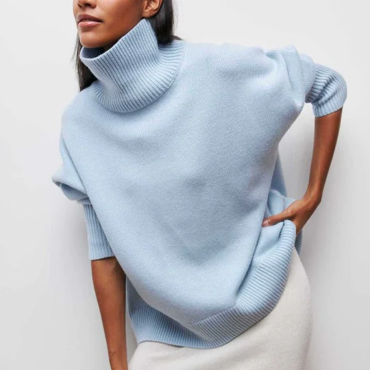 AMÉLIE | Oversized Dames Coltrui Van – Zacht, Warm & Tijdloos Voor De Koude Dagen