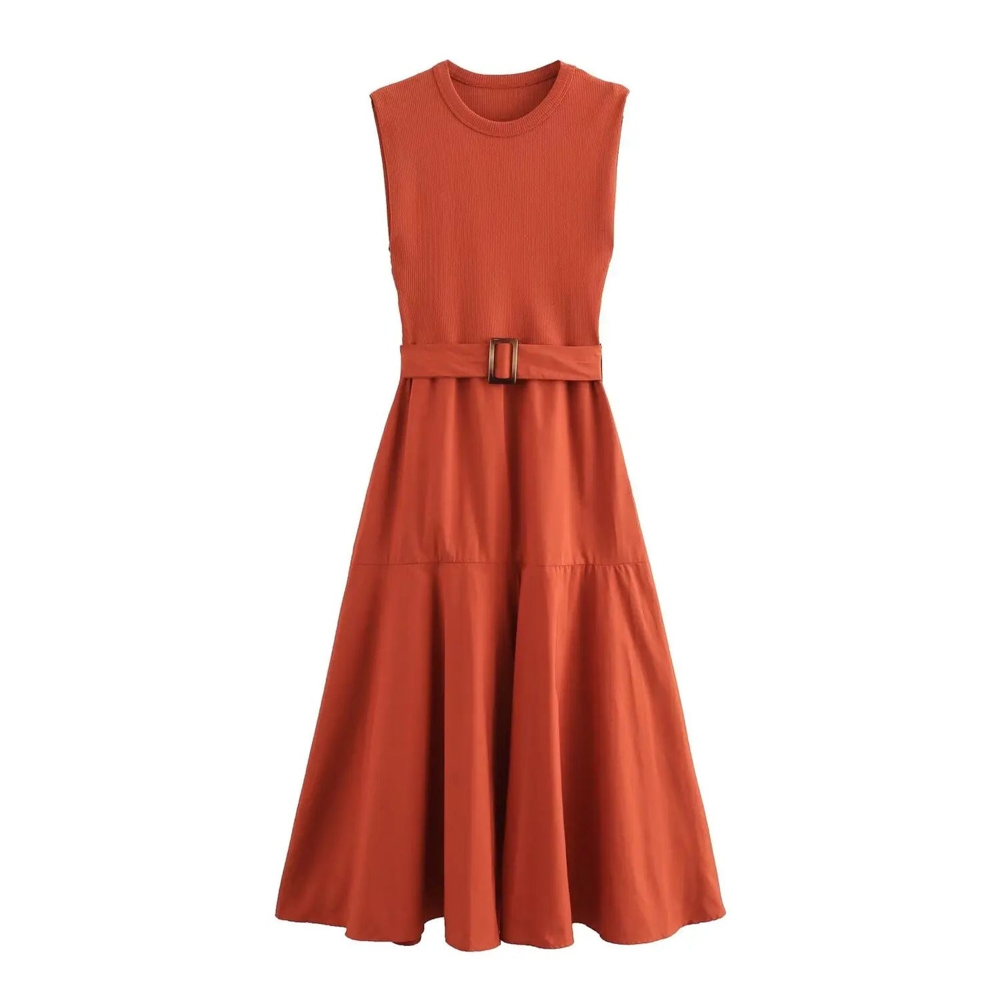 DITTA | Casual Zomerse Jurk Voor Dames Met Riem - Luchtig, Stijlvol & Comfortabel