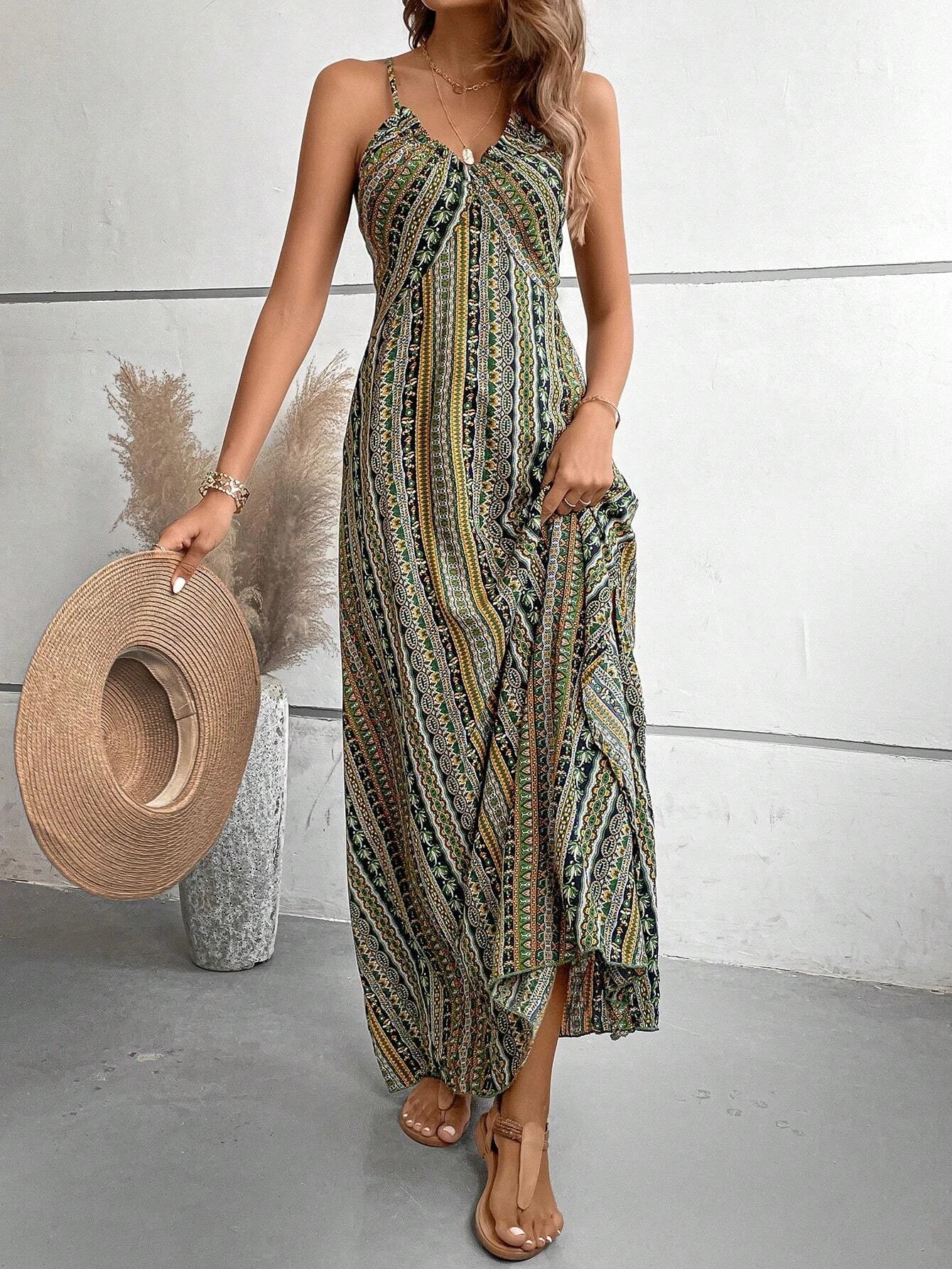 AYAKA | Boho Dames Maxi Dress – Licht, Elegant & Vrij in Beweging
