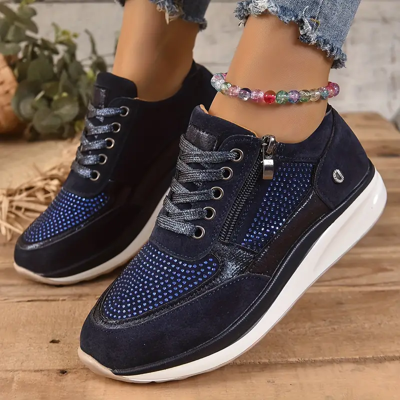 ASHLEY | Stevige & Comfortabele Dames Sneakers Met Rits - Stevig, Sportief & Stijlvol